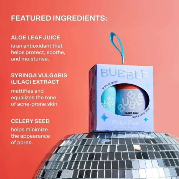 Bubble Polar Pair Mini 2-Step Routine Set - Picture 3 of 5